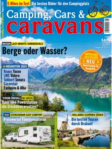 Camping, Cars & Caravans Magazincover
