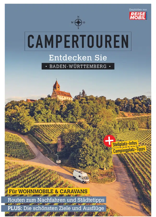 Buchcover Campertouren: Entdecken Sie Baden-Württemberg