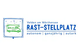 RAST-STELLPLATZ VELDEN AM WÖRTHERSEE UND ARNOLDSTEIN IM DREILÄNDERECK Logo